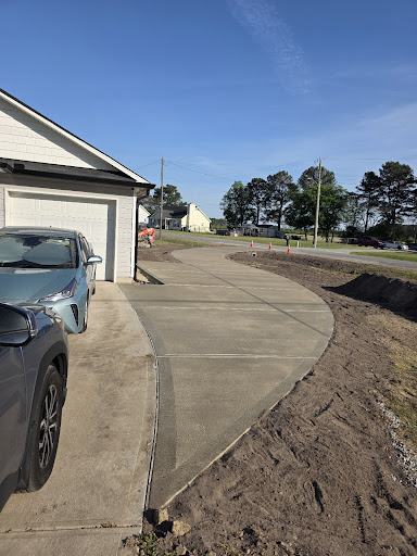 Concrete work photo 1 attached to Karen Dombeck's Google review